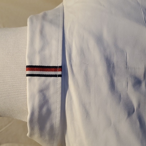 Tommy Hilfiger Fitted White Dress Shirt SZ 10 - Picture 6 of 9
